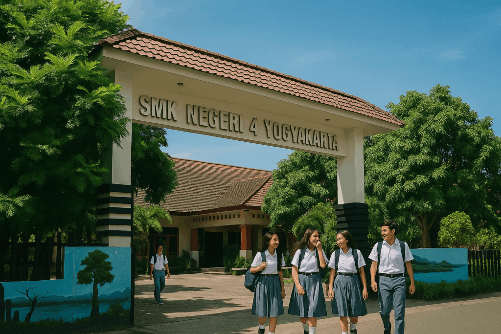 Peringkat 1 Sekolah Adiwiyata Tingkat Kota Yogyakarta